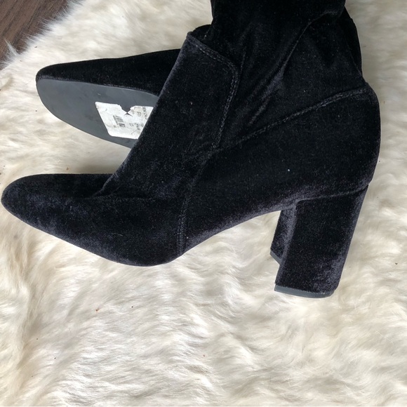 Jeffrey Campbell Over-The-Knee Velvet Boots | Size: 8.5 - Picture 2 of 12